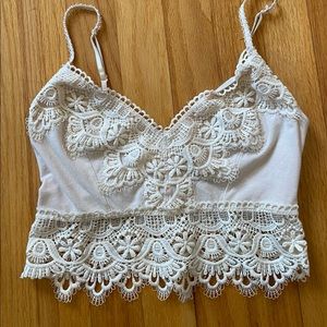 Billabong Lace Style Crop Top